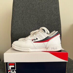White Fila Sneakers